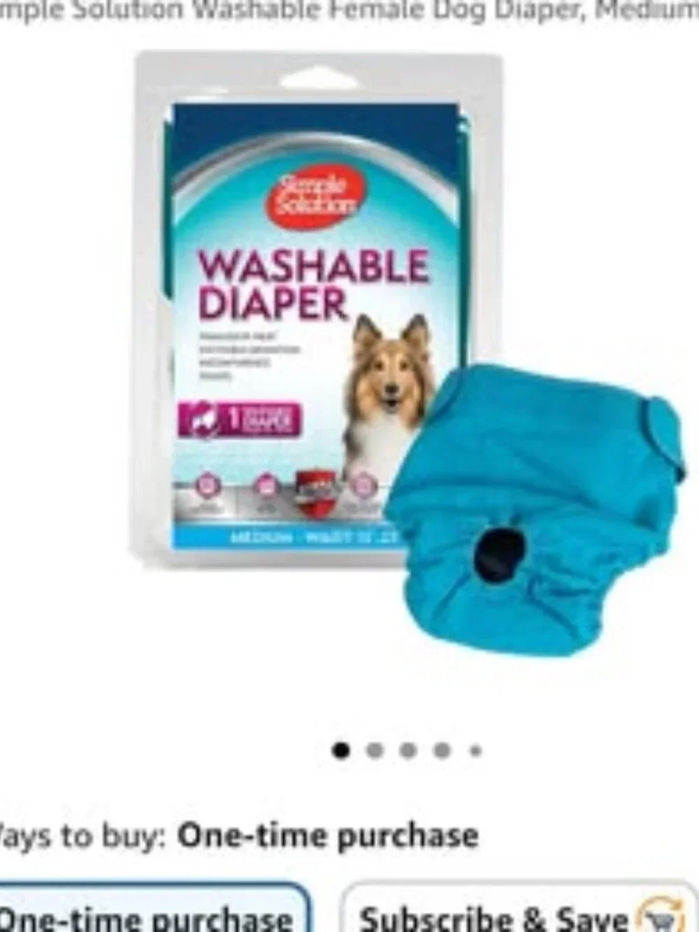 Female dog washable diaper